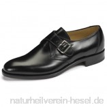 Loake Mens 204B Black Leather Shoes