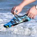 Kauson Badeschuhe Strandschuhe Aquaschuhe Wasserschuhe Surfschuhe Schwimmschuhe für Damen Herren Kinder 35-46 Blau Rosa Grau