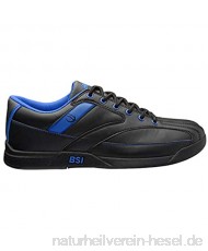 BSI Men\'s Sport Bowling Shoe 6.5 Black/Blue