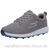 Skechers Herren Shoe GO Golf Max Golfschuh  Grau/blaues Netz  43 EU