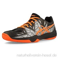 ASICS Herren Handballschuhe/Hallenschuhe Gel-Fastball 3" schwarz/orange (704) 41 5EU