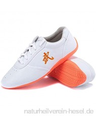 Meng Martial Arts Sneaker Sneakers Leichte Schuhe für Erwachsene und Kinder Taekwondo Schuhe (Color : White Size : 45)