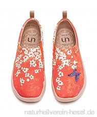 UIN Taudes von Gaudi Gedruckte Damen Canvas Slip-on Schuhe Mehrfarbig