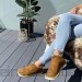 Hollert Leather Lammfell Hausschuhe Cinderella Fellschuhe Premium Damenschuhe aus 100% Merino Schaffell