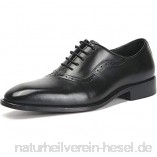 N / A Mens Formal Brogue Weinlese-Kleid Schuhe Büro Oxford Business Schuhe Derby