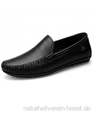 XinQuan Wang Herren-Loafer lässig Leder weiche Sohle atmungsaktive Baumwolle Typ Ein-Fußpedal Kleid Schuhe (Farbe: Fügen Sie Baumwolle hinzu Größe: 36 EU)